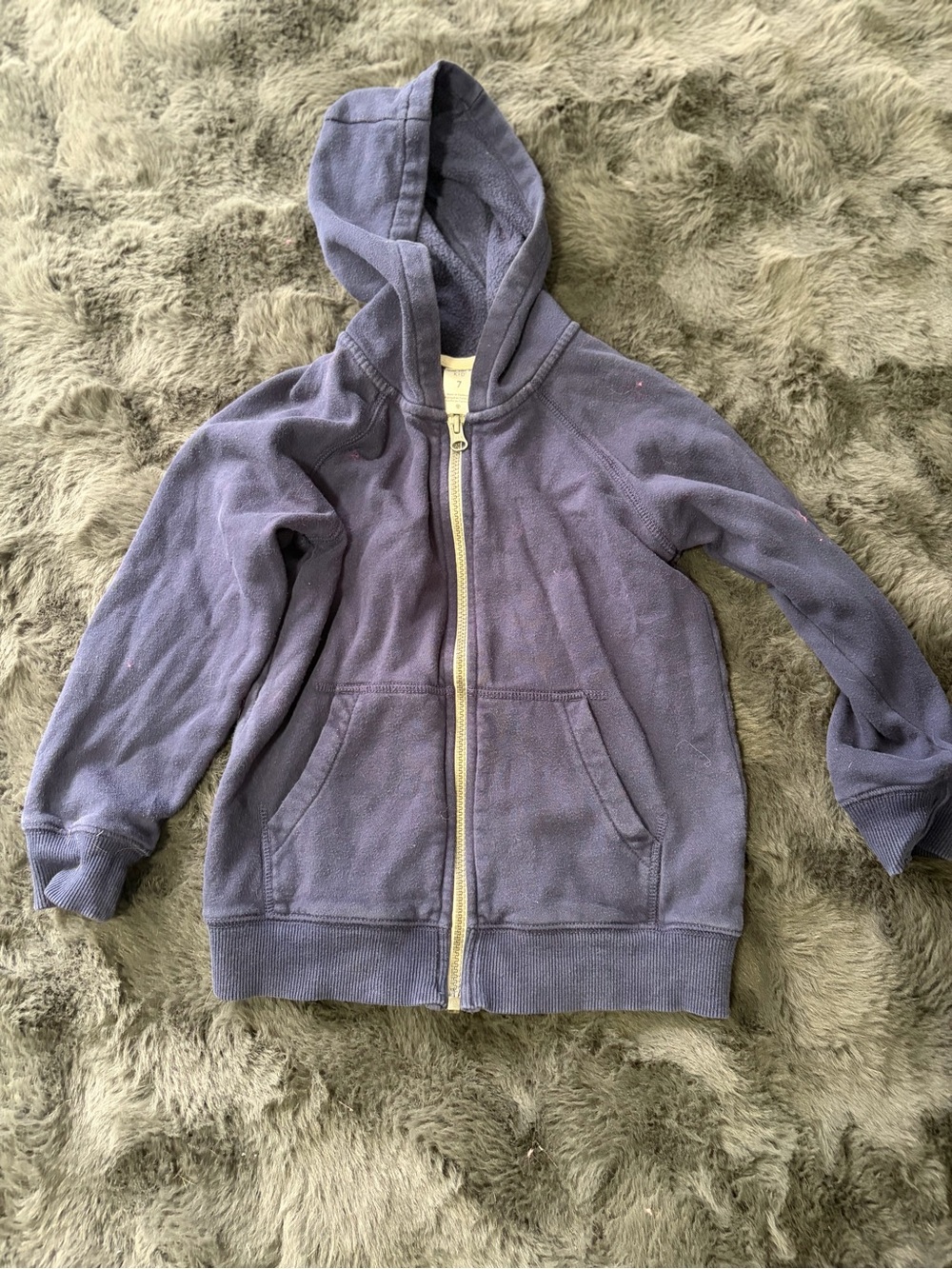 Kids' Hooded Zip Jacket - Purple